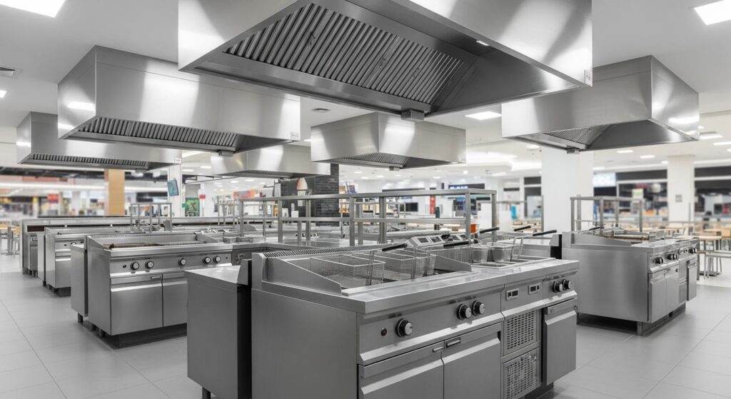 מערכת מנדפים לקניונים